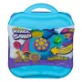 Kinetic Sand, SquishMotion, regalo para el nido de Pascua, incluye 1 lb de arena moldeable, sellos y 5 herramientas, caja de almacenamiento, juguete sensorial para niños a partir de 5 años
