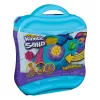 Kinetic Sand, SquishMotion, regalo para el nido de Pascua, incluye 1 lb de arena moldeable, sellos y 5 herramientas, caja de almacenamiento, juguete sensorial para niños a partir de 5 años
