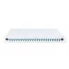 Caja de empalme deslizante de fibra óptica DIGITUS, 1U, equipada con 24x LC dúplex, incl. tornillo M25, cassette de empalme monomodo OS2, pigtails de colores