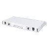 Caja de empalme deslizante de fibra óptica DIGITUS, 1U, equipada con 24x LC dúplex, incl. tornillo M25, cassette de empalme monomodo OS2, pigtails de colores