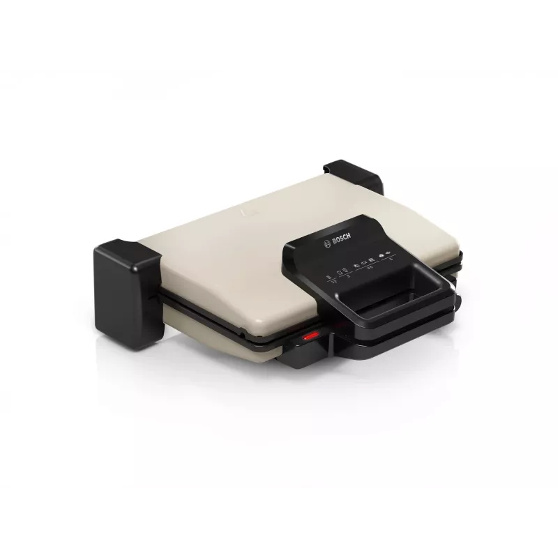 Bosch TCG3302 grill de contacto, 2000 W, plateado