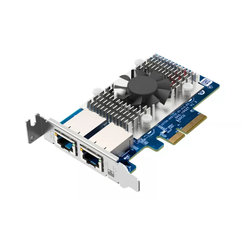 Tarjeta de red QNAP QXG-10G2T interna Ethernet 10000 Mbit/s