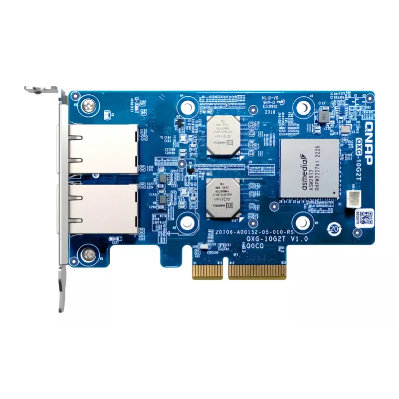 Tarjeta de red QNAP QXG-10G2T interna Ethernet 10000 Mbit/s