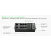 APC Back-UPS, 500VA/300W montaje en suelo/pared, 230V, 8x tomas Schuko CEE 7/3, conector USB Type-A, batería reemplazable por el usuario