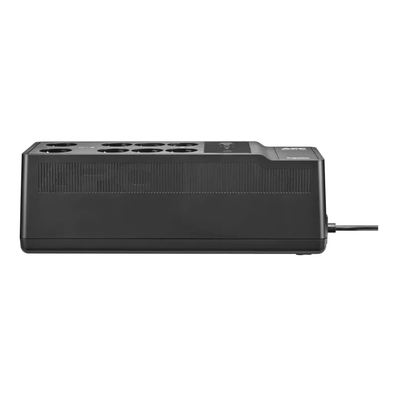 APC Back-UPS, 1050VA/600W montaje en suelo/pared, 230V, 8x tomas Schuko CEE 7/3, conector USB Type A+C, batería reemplazable