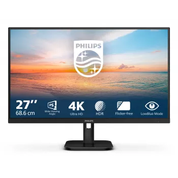 Monitor Philips 27E1N1800A/00 68,6 cm (27 pulgadas) 3840 x 2160 píxeles 4K Ultra HD LED negro