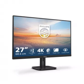 Monitor Philips 27E1N1800A/00 68,6 cm (27 pulgadas) 3840 x 2160 píxeles 4K Ultra HD LED negro