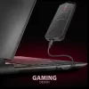 Axagon EEM2-GAM carcasa externa USB-C 10Gbps de metal para SSD M.2 NVMe y SATA. Sin tornillos