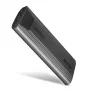 Axagon EEM2-GTS2 carcasa externa USB-C 10Gbit/s de metal para SSD M.2 NVMe y SATA. Sin tornillos