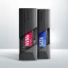 Axagon EEM2-GTS2 carcasa externa USB-C 10Gbit/s de metal para SSD M.2 NVMe y SATA. Sin tornillos