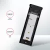 Axagon EEM2-UB2 carcasa externa USB-C 10Gbps de metal para SSD M.2 NVMe. Negro
