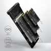 Axagon EEM2-UB2 carcasa externa USB-C 10Gbps de metal para SSD M.2 NVMe. Negro