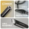 Axagon ADA-HCPD adaptador de audio USB-C a jack de 3,5 mm – DAC Hi-Res, 384 kHz/32 bits, PD 60 W 3 A