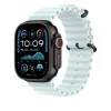 APPLE Extensión Ocean Band 49 mm Ice Blue – Acabado titanio negro