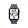 Smartwatch Apple Watch SE GPS + Cellular 40 mm Caja de aluminio plata Correa Sport Denim azul M/L
