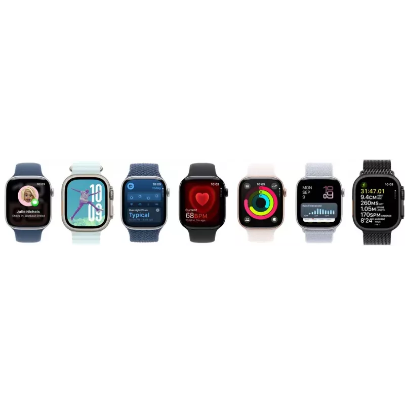 Smartwatch Apple Watch Ultra 2 GPS + Cellular 49mm Caja de titanio natural Trail Loop azul S/M