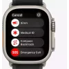 Smartwatch Apple Watch Ultra 2 GPS + Cellular 49mm Caja de titanio natural Trail Loop azul S/M