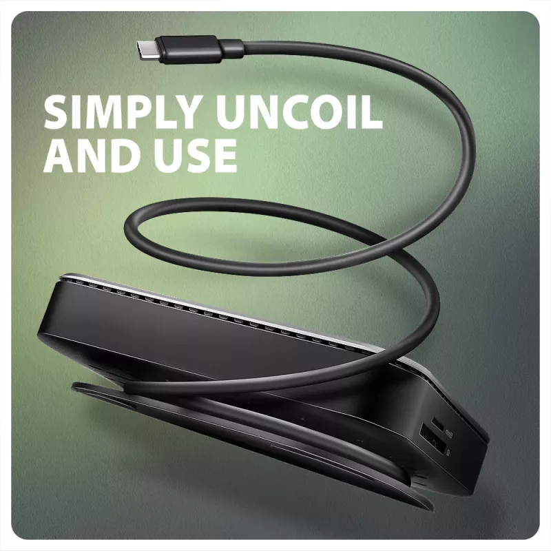 Axagon HMC-UFO Hub USB-C M.2 SATA/NVMe 1 Gbit/s Ethernet 384 kHz Audio USB 3.2 Gen 2 (3.1 Gen 2) Type-C con cable Negro