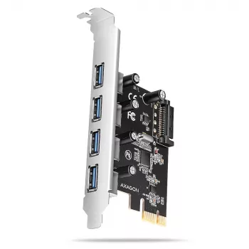 Axagon PCEU-430RS Controlador PCIe 4x ext. USB-A 5Gbps Puerto