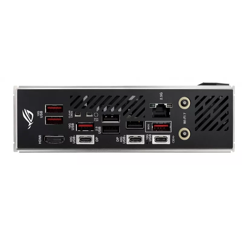 Placa base ASUS ROG STRIX X870-I GAMING WIFI mini ITX · AMD X870 · Socket AM5 · DDR5 · 2 DIMM · Wi-Fi 7 · Bluetooth 5.4