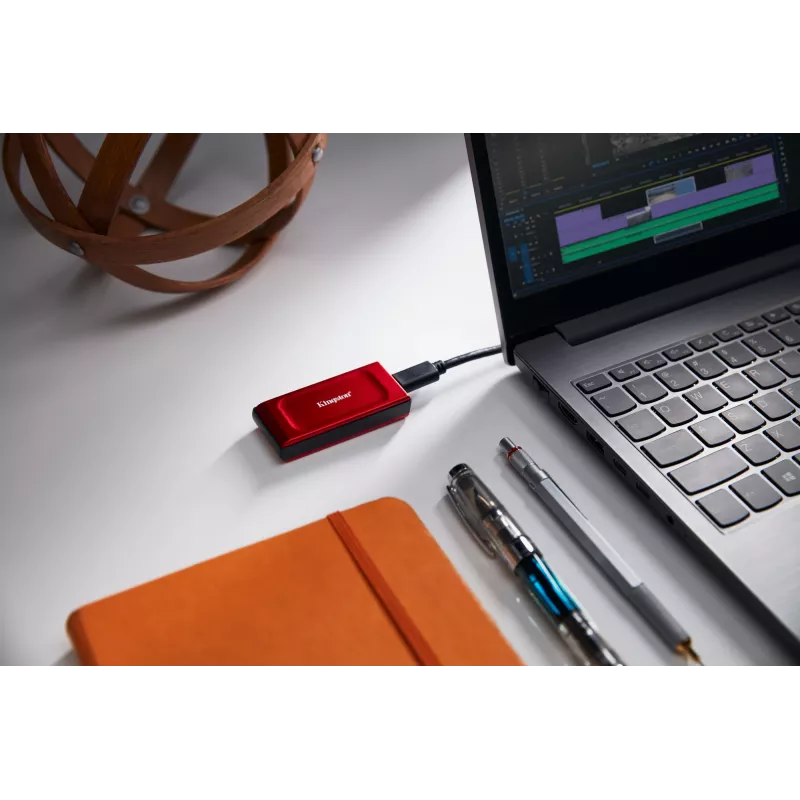 Kingston Technology 2TB XS1000 Rojo Unidad de estado sólido portátil externa USB 3.2 Gen 2