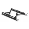 Hama Light soporte plegable para portátil, inclinación de 12 niveles, hasta 39,6 cm (15,6 pulgadas), negro