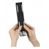 Hama Light soporte plegable para portátil, inclinación de 12 niveles, hasta 39,6 cm (15,6 pulgadas), negro