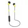 Auriculares Hama Freedom Athletics II inalámbricos de gancho, in-ear llamadas/música Bluetooth negro, amarillo