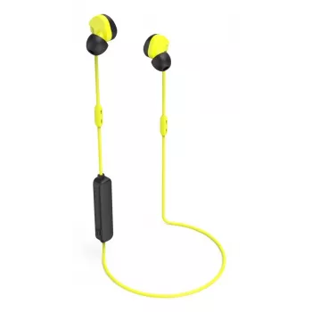 Auriculares Hama Freedom Athletics II inalámbricos de gancho, in-ear deportivos Bluetooth negro, amarillo