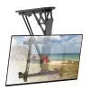 Soporte de techo motorizado orientable para TV Techly con integración Smart Home para televisores de 32 a 70 pulgadas