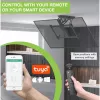 Soporte de techo motorizado orientable para TV Techly con integración Smart Home para televisores de 32 a 70 pulgadas