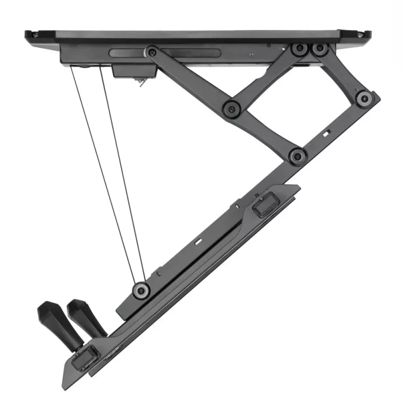 Soporte de techo motorizado orientable para TV Techly con integración Smart Home para televisores de 32 a 70 pulgadas