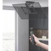 Soporte de techo motorizado orientable para TV Techly con integración Smart Home para televisores de 32 a 70 pulgadas