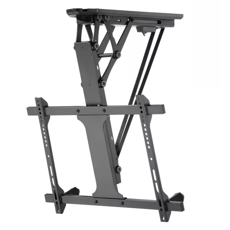 Soporte de techo motorizado orientable para TV Techly con integración Smart Home para televisores de 32 a 70 pulgadas