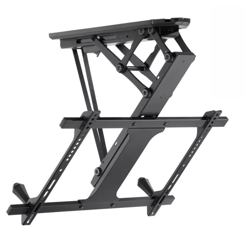 Soporte de techo motorizado orientable para TV Techly con integración Smart Home para televisores de 32 a 70 pulgadas