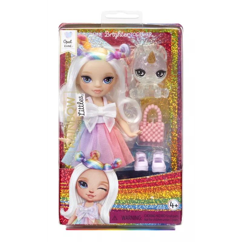 Muñecas Rainbow High Littles – Opal (Rainbow), muñeca de moda, femenino, 4 años, niño/niña, 13,9 mm, multicolor
