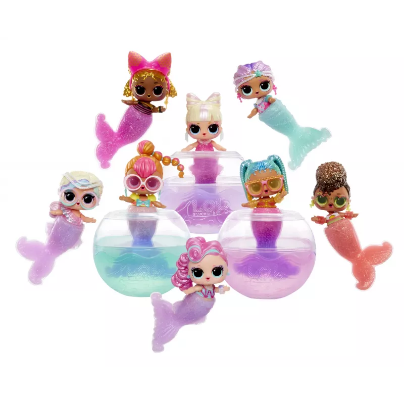 L.O.L. Surprise Mermaids Tots - Crea tus propias colas de sirena que cambian de color