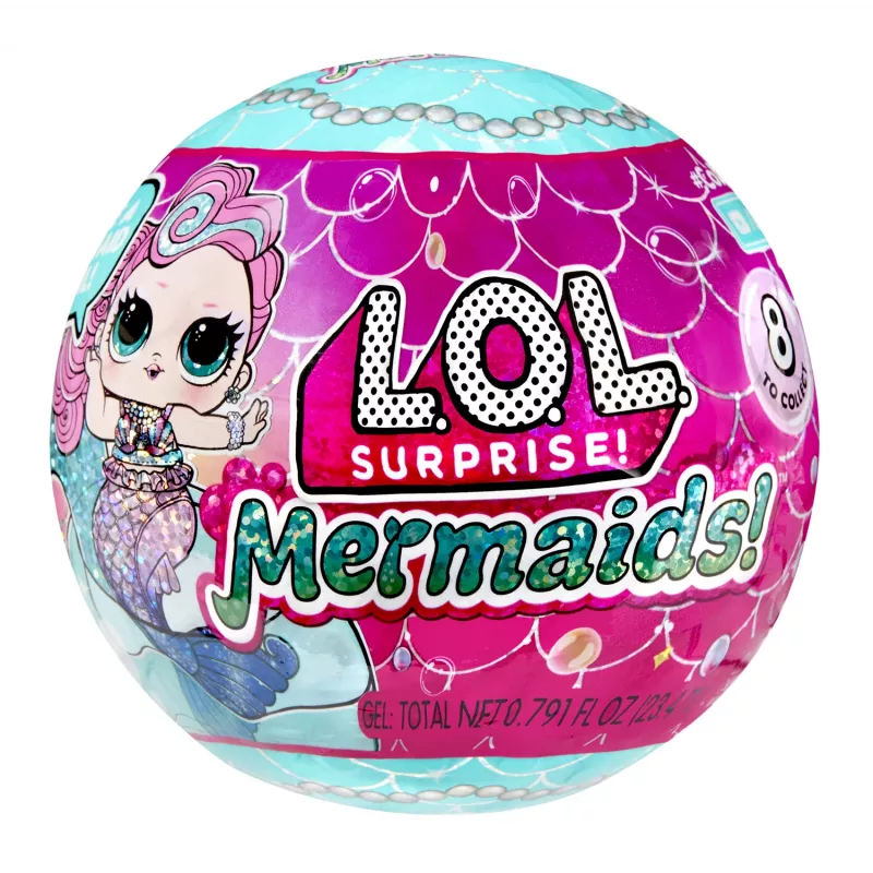 L.O.L. Surprise Mermaids Tots - Crea tus propias colas de sirena que cambian de color