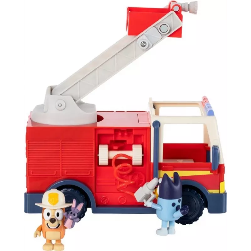 Coche de bomberos Moose Toys Bluey, coche de bomberos, 3 año(s), plástico, multicolor, rojo