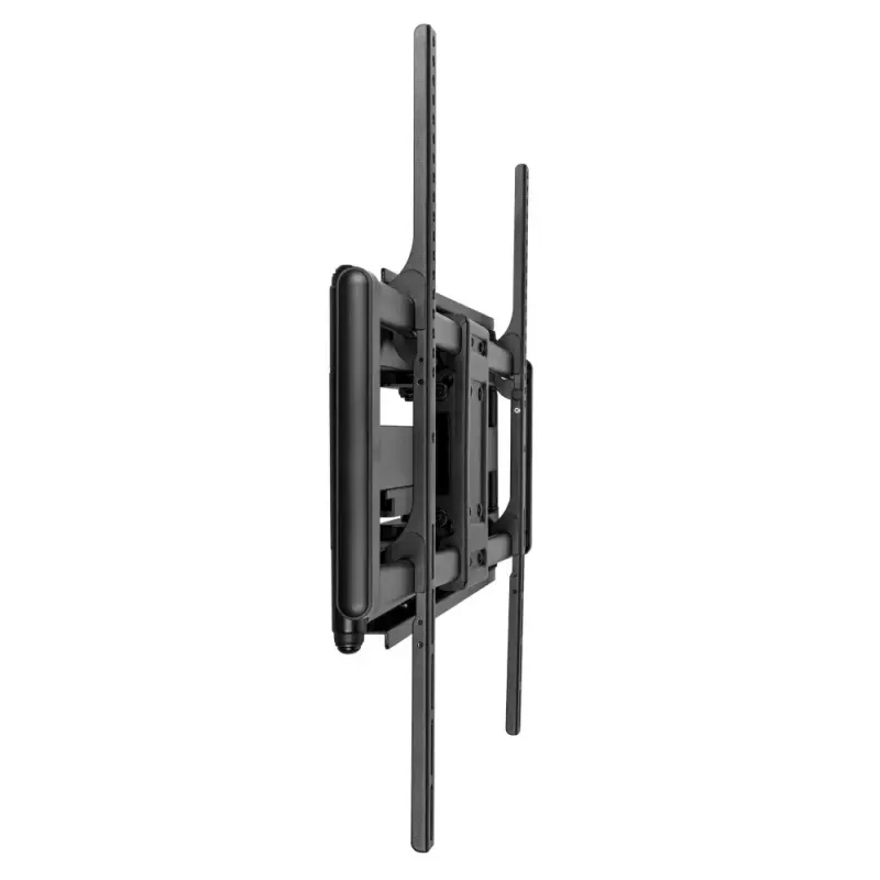 Soporte de pared fino Techly para TV LCD LED de 60-120 pulgadas negro capacidad máxima de peso 120 kg