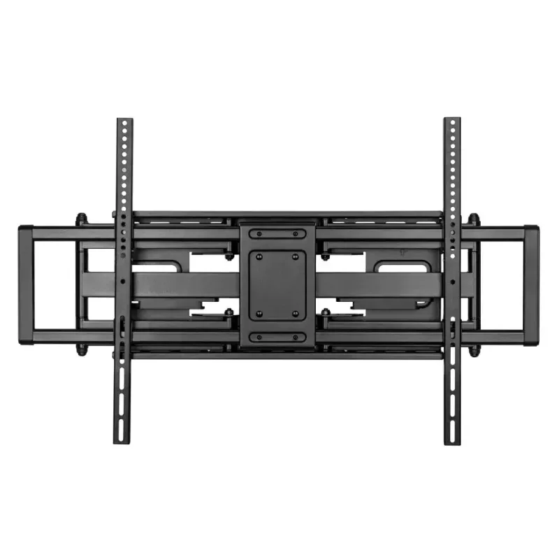 Soporte de pared fino Techly para TV LCD LED de 60-120 pulgadas negro capacidad máxima de peso 120 kg
