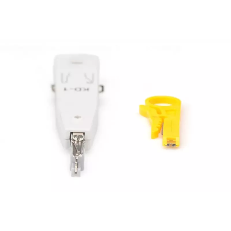 Set de herramientas de red DIGITUS - comprobador LAN herramienta de crimpado herramienta de corte y pelado herramienta de inserción bolsa 12 piezas