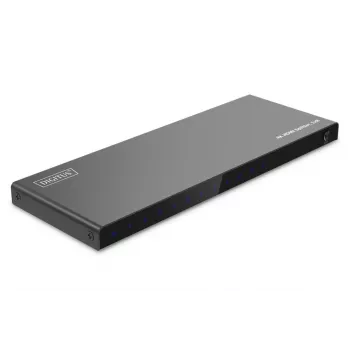 Splitter HDMI DIGITUS 1x8. 4K/60Hz HDCP 2.3. Control EDID