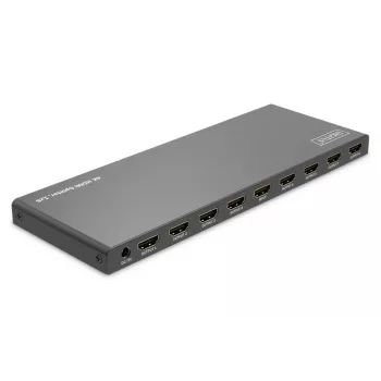 Splitter HDMI DIGITUS 1x8. 4K/60Hz HDCP 2.3. Control EDID