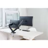 Techly ICA-LCD 462B brazo de escritorio para monitor, muelle de gas, 17-32 pulgadas (43,2-81,3 cm), 9 kg, VESA 75x75/100x100, negro
