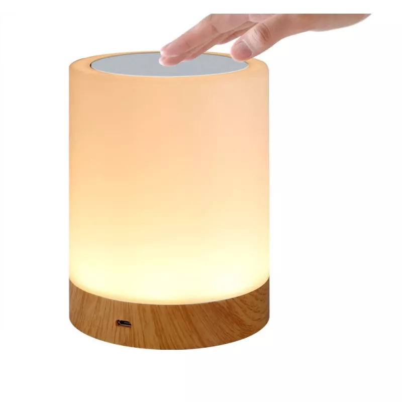 Lámpara de mesa Techly I-LED TOUCH 1,6 W blanca LED control táctil
