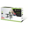 Soporte de pared para TV LCD Techly 40-65 Full Motion ultra slim negro ICA-PLB 171L