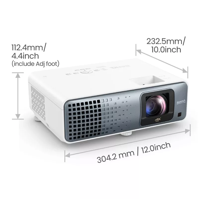 Proyector de corta distancia BenQ TK710STi 3200 lúmenes ANSI DLP UHD 4K (3840x2160) 3D negro, blanco