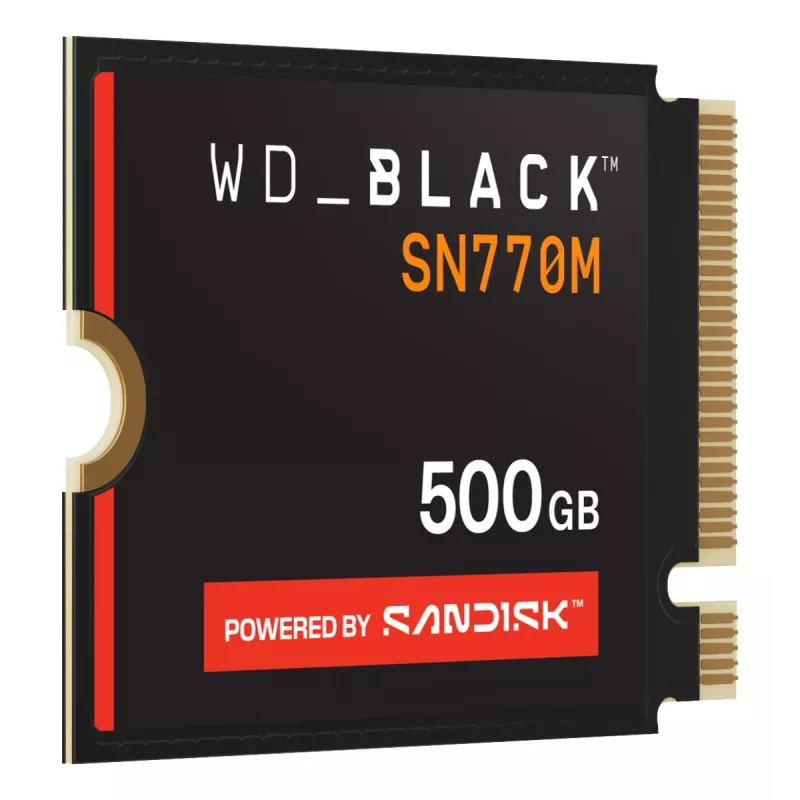 SSD WESTERN DIGITAL - WD_BLACK SN770M - 500GB - PCIe Gen4 - M.2 2230