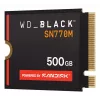 SSD WESTERN DIGITAL - WD_BLACK SN770M - 500GB - PCIe Gen4 - M.2 2230